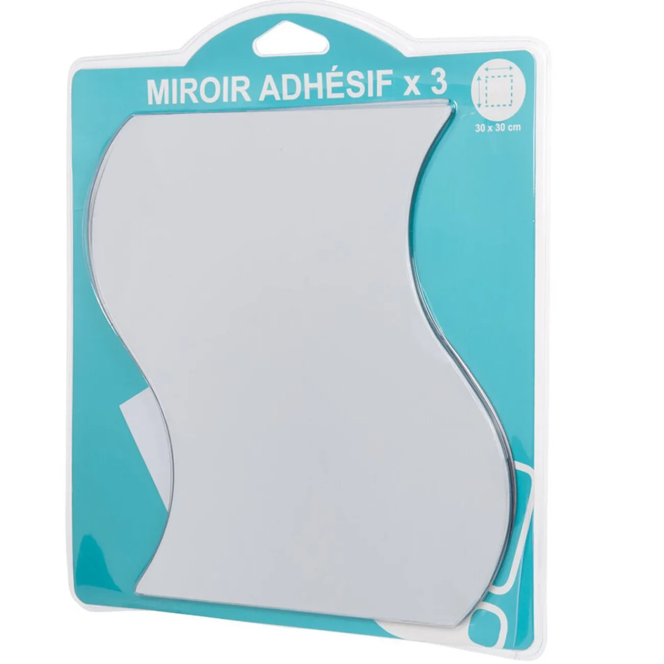 Gifi Aménagement Salle De Bain^Miroir forme vague x3
