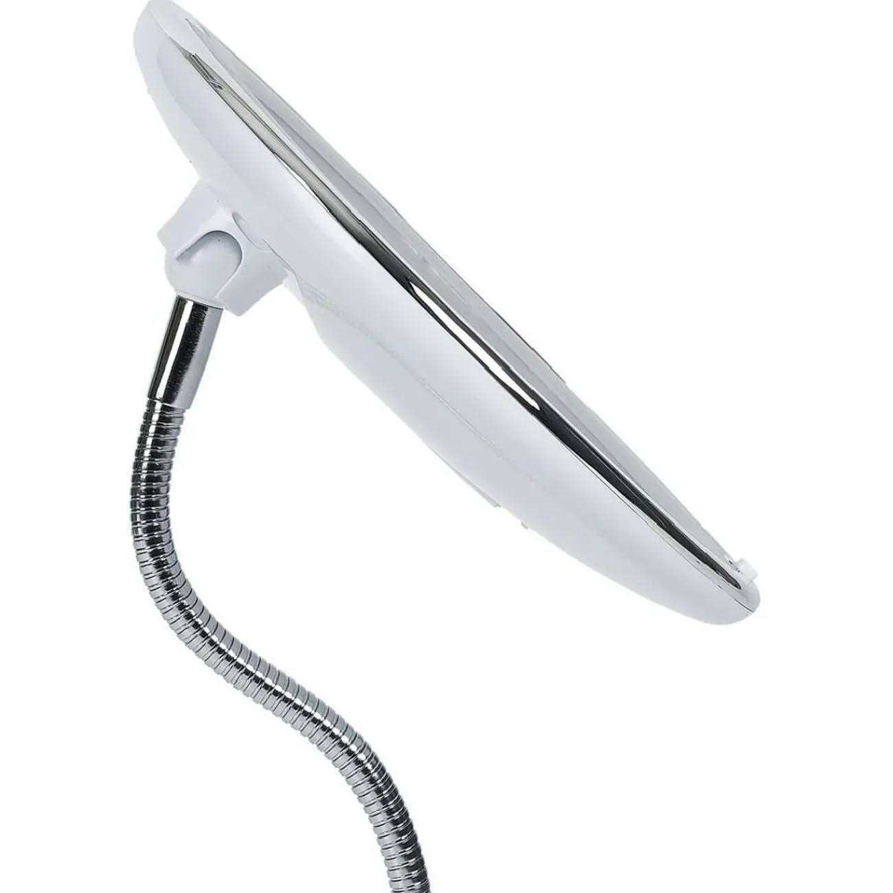 Gifi Aménagement Salle De Bain^Miroir LED grossissant flexible et pivotant fixation ventouse