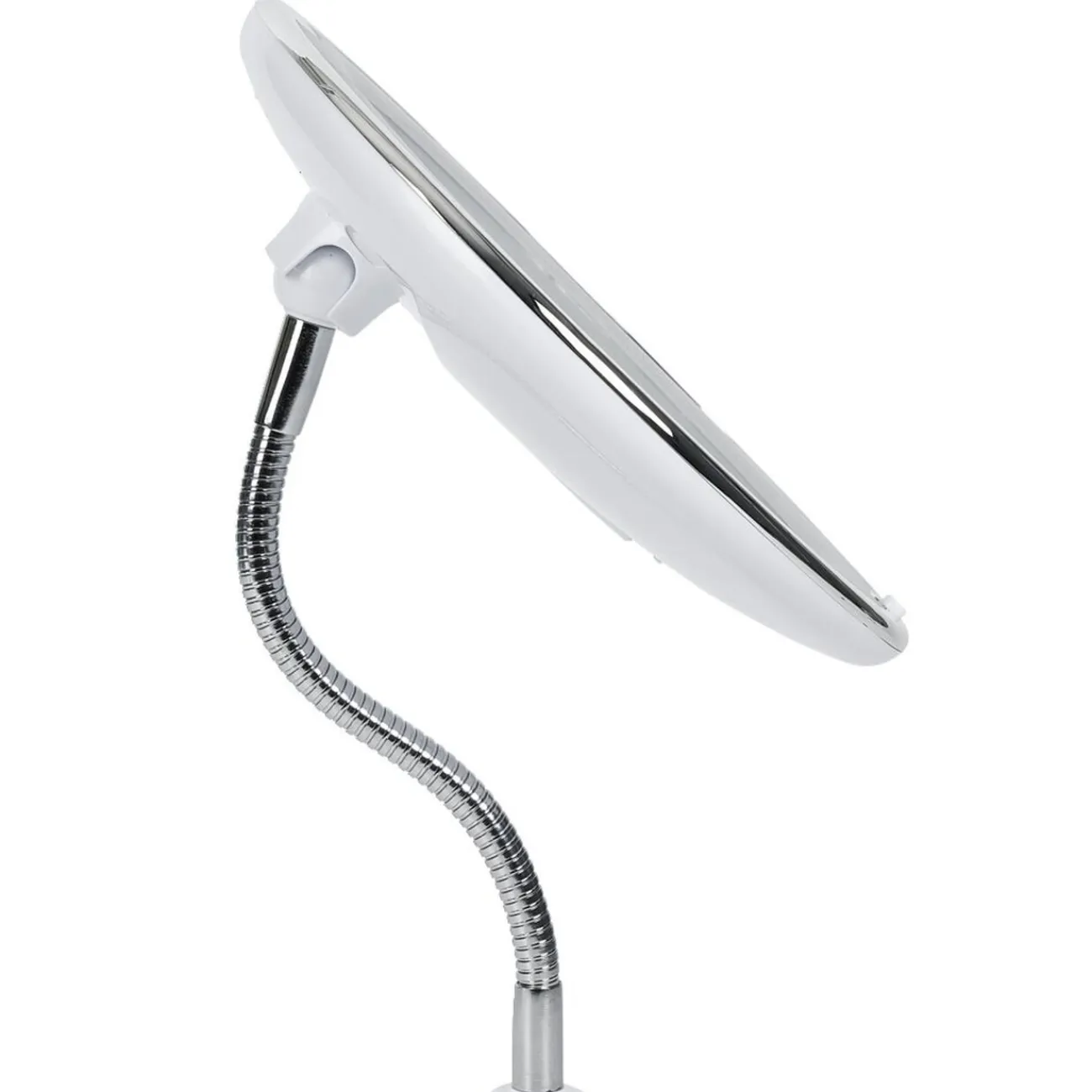 Gifi Aménagement Salle De Bain^Miroir LED grossissant flexible et pivotant fixation ventouse