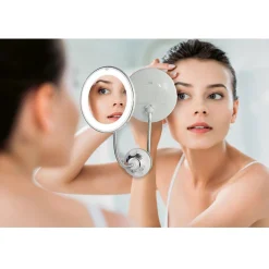 Gifi Aménagement Salle De Bain^Miroir lumineux grossissant x5 flexible