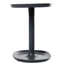 Gifi Aménagement Salle De Bain^Miroir POP gris sur pied repose bijoux