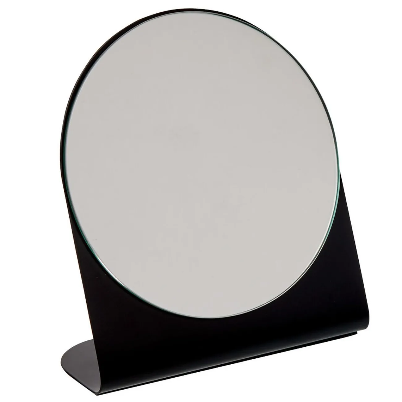 Gifi Aménagement Salle De Bain^Miroir rond à poser métal noir