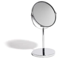 Gifi Aménagement Salle De Bain^Miroir rond double face sur pied
