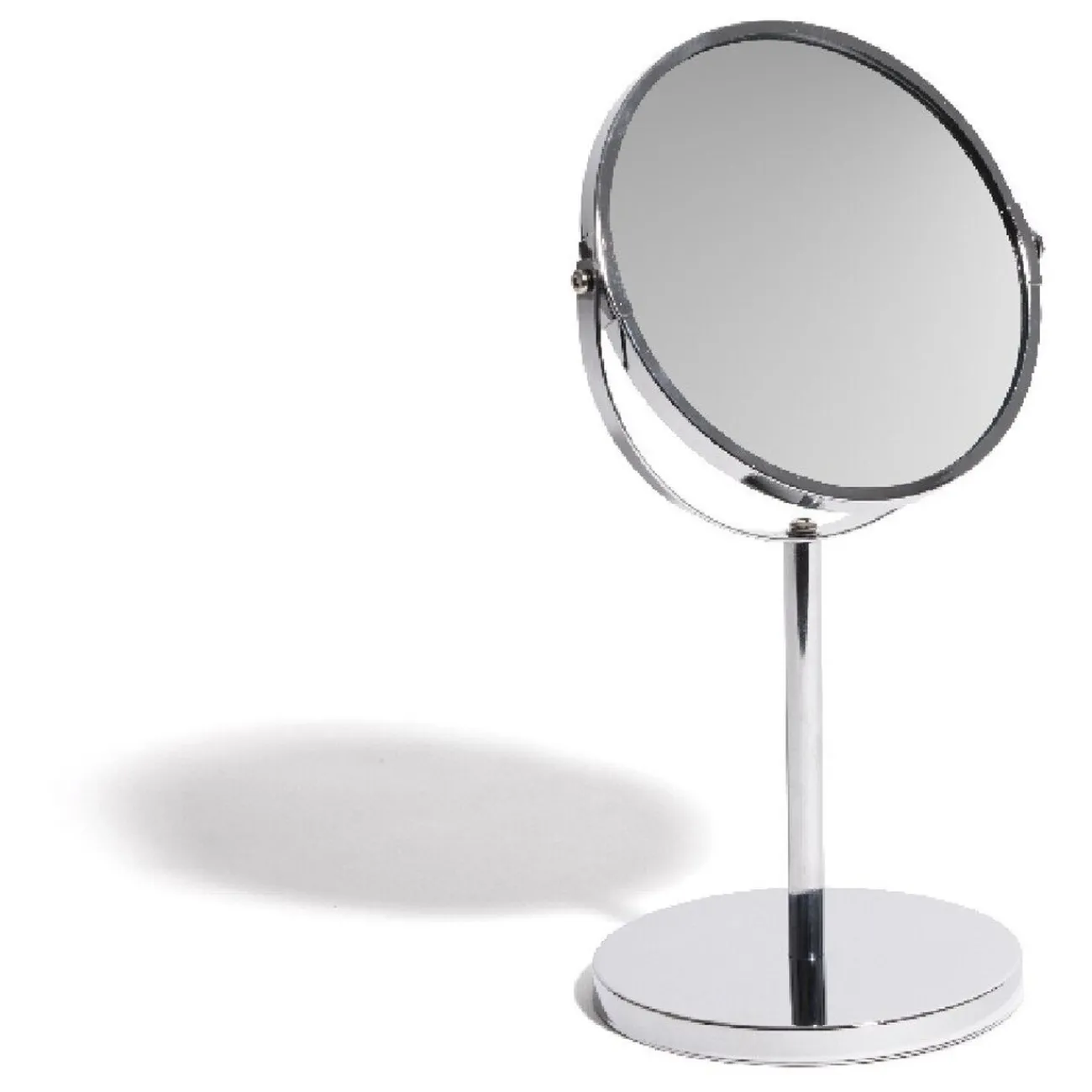 Gifi Aménagement Salle De Bain^Miroir rond double face sur pied