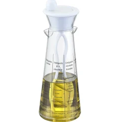 Gifi Mélangeur à vinaigrette blanc transparent