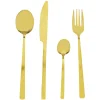 Gifi Ménagère 16 couverts inox doré