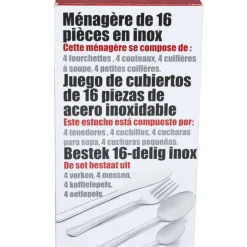 Gifi Ménagère 16 pièces