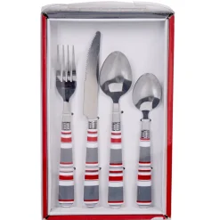 Gifi Ménagère 24 pièces à rayures bayadère