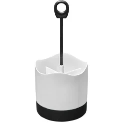 Gifi Ménagère 24 pièces avec support noir blanc