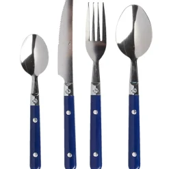 Gifi Ménagère 16 pièces bleu foncé