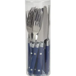 Gifi Ménagère 16 pièces bleu foncé