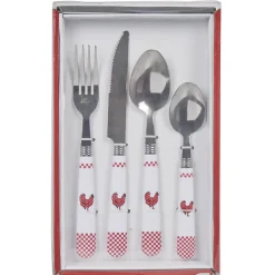 Gifi Ménagère 24 pièces design poule