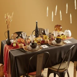 Gifi Ménagère 16 pièces inox marron cuivré