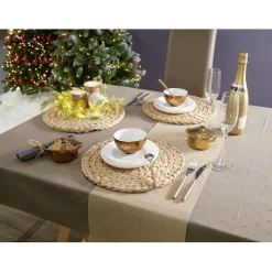 Gifi Ménagère 16 pièces manche imitation bois pour 4 personnes