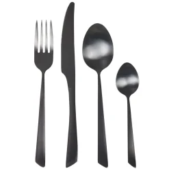 Gifi Ménagère 24 pièces noir