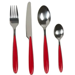 Gifi Ménagère 24 pièces rouge