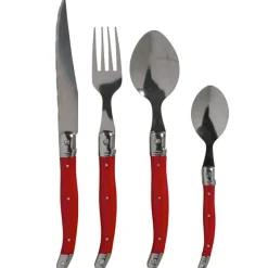 Gifi Ménagère 24 pièces rouge Muranu