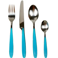 Gifi Ménagère 24 pièces turquoise