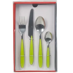 Gifi Ménagère 24 pièces vert