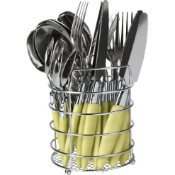 Gifi Ménagère 24 pièces vert anis