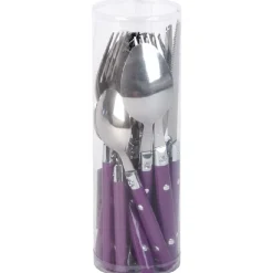 Gifi Ménagère 16 pièces violet