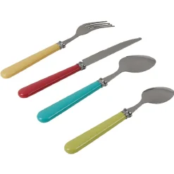 Gifi Ménagère inox 16 pièces multicolore