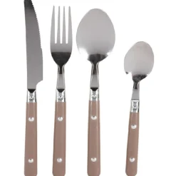 Gifi Ménagère taupe 16 pièces