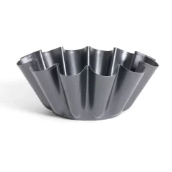 Gifi Moule à brioche métal noir Ø23xH6,5cm