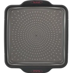 Gifi Moule à cake carré Tefal Crispybake en silicone rétractable