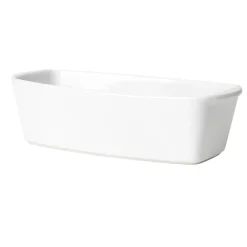 Gifi Moule à cake en céramique blanc