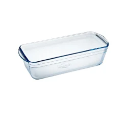 Gifi Moule à cake en verre extra résistant