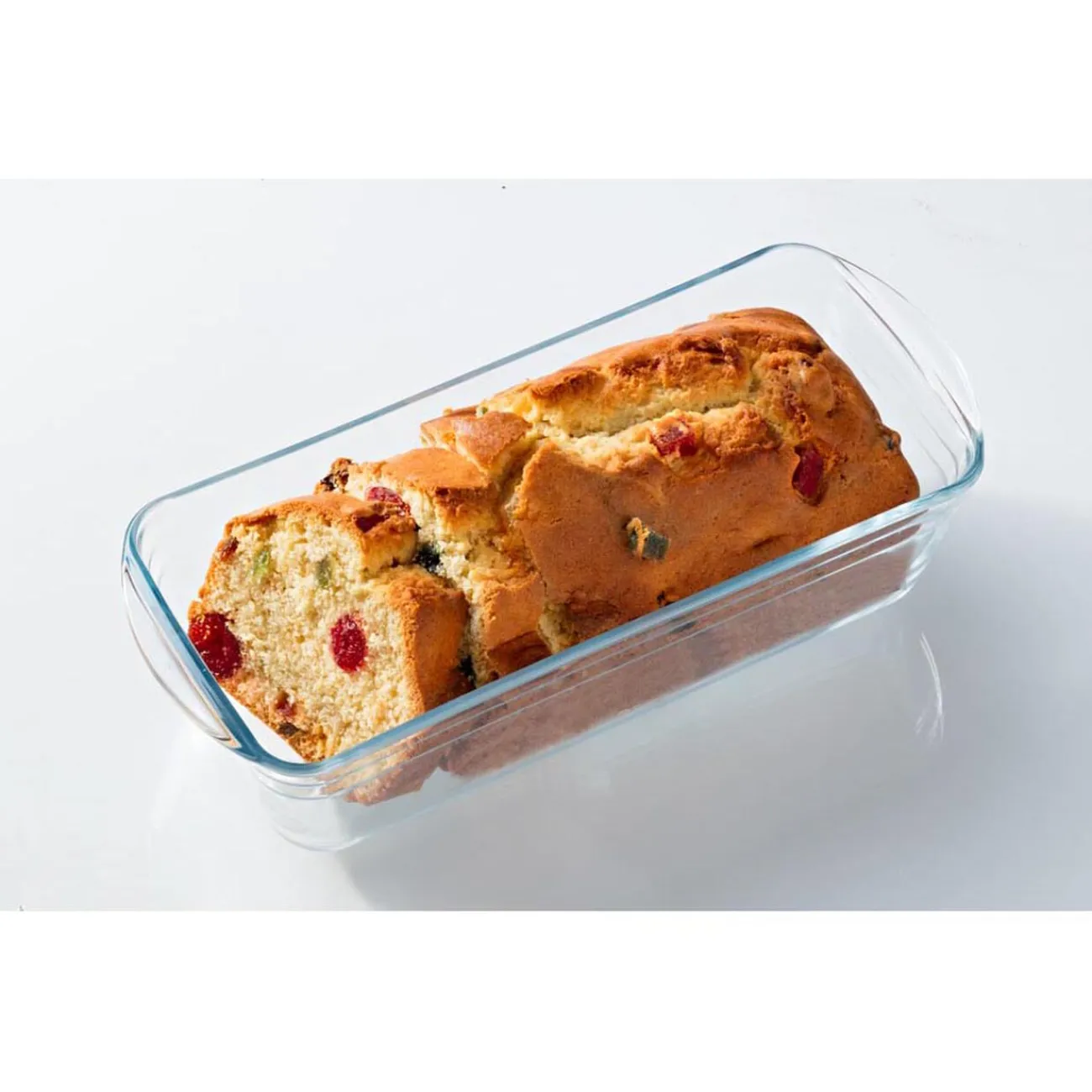 Gifi Moule à cake en verre extra résistant