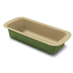 Gifi Moule à cake rectangulaire B-NAT beige et vert
