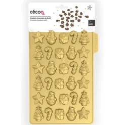 Gifi Moule à chocolats de Noël en silicone