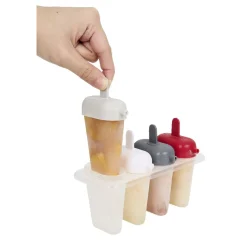 Gifi Moule à glace avec manche coloré x 4