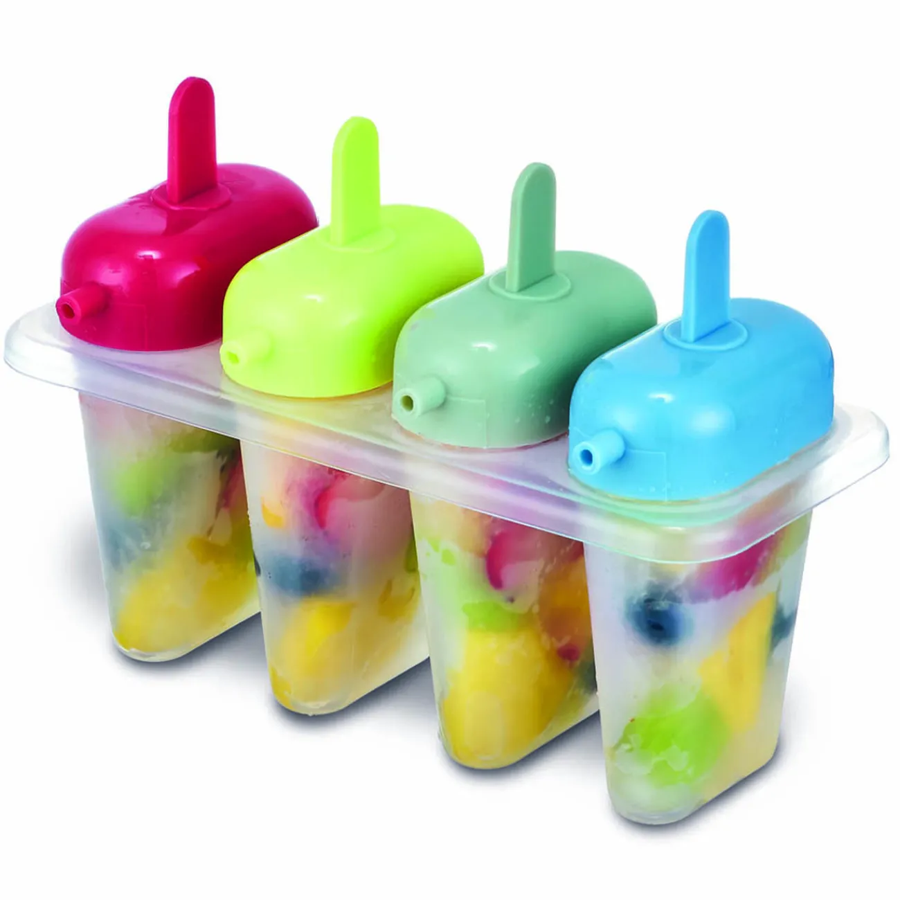 Gifi Moule à glace manche coloré x 4