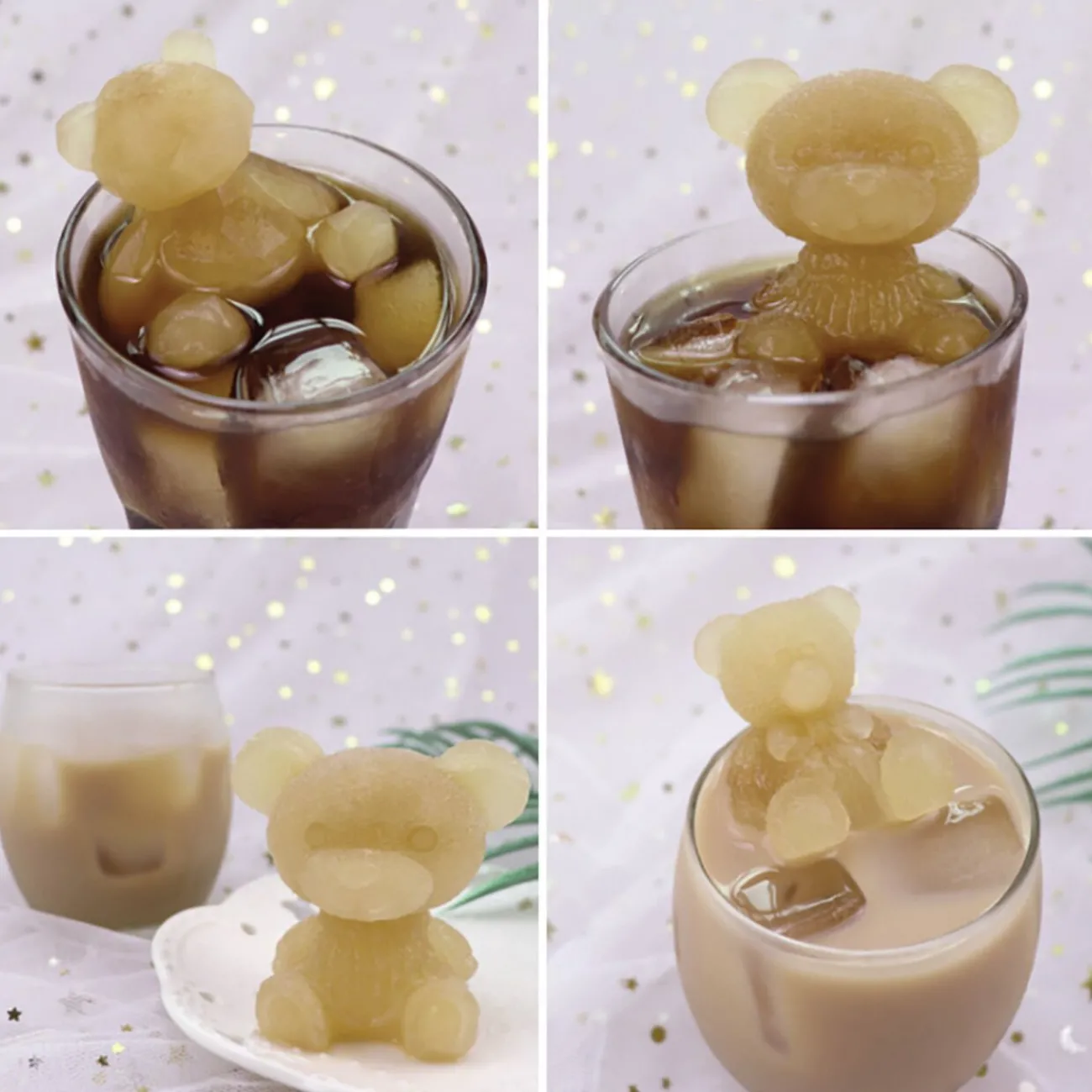 Gifi Moule à glaçon en forme d'ourson