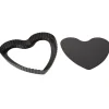 Gifi Moule à pâtisserie forme coeur avec fond amovible