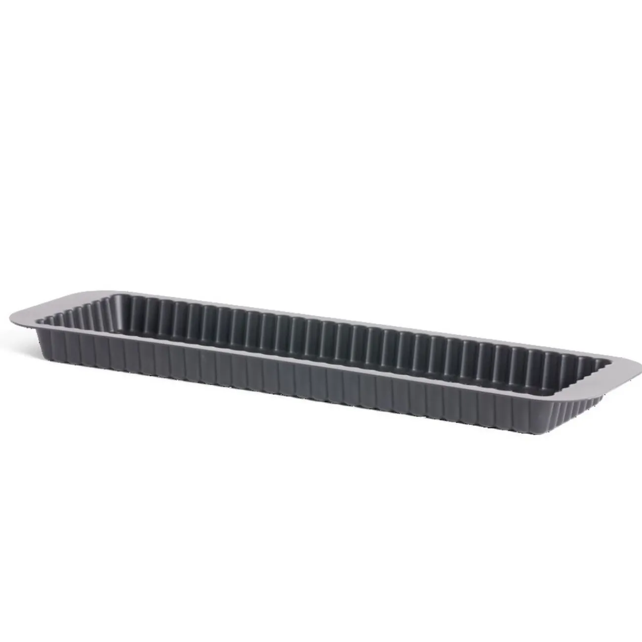 Gifi Moule à tarte rétractable acier perforé noir 35x11xH2,5cm