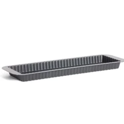 Gifi Moule à tarte rétractable acier perforé noir 35x11xH2,5cm