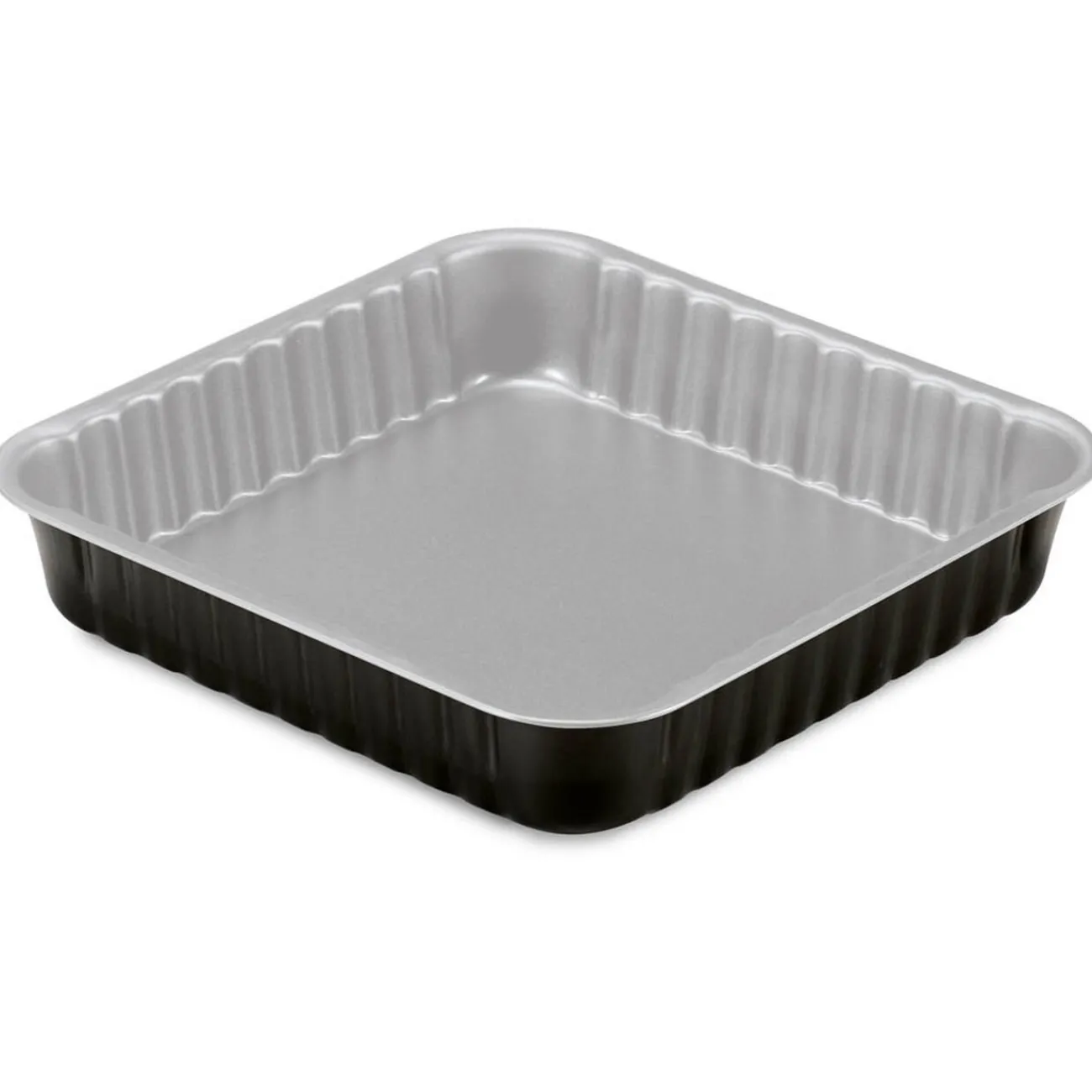 Gifi Moule antiadhésif carré Happy Hour gris noir