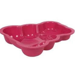 Gifi Moule carré silicone forme nounours rose