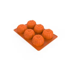 Gifi Moule en silicone 6 citrouilles Calavera 3D