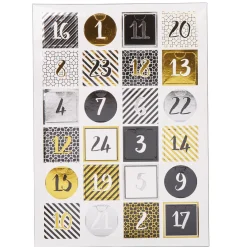 Gifi Moule en silicone Noël avec calendrier de l'avent