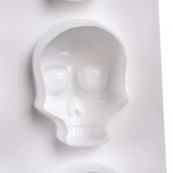 Gifi Moule en silicone tête de mort 3D x6