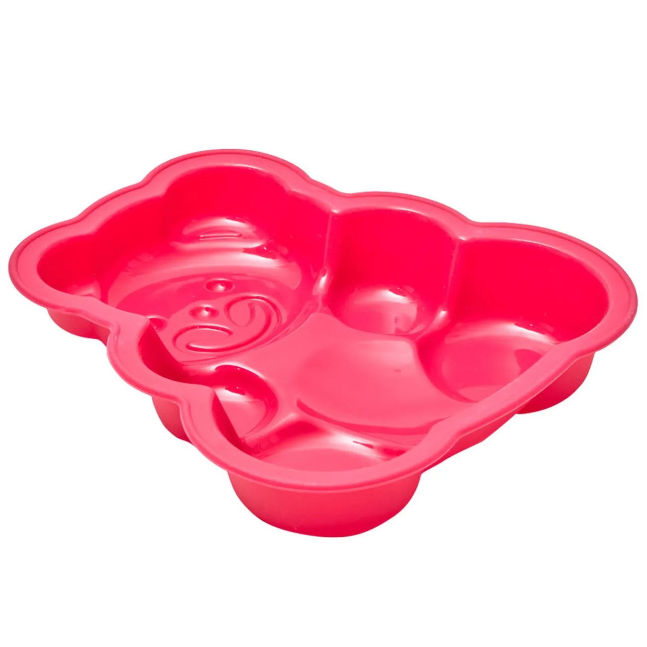 Gifi Moule forme nounours silicone rose