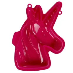 Gifi Moule licorne 3D silicone rouge