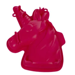 Gifi Moule licorne 3D silicone rouge