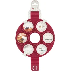 Gifi Moule pancake silicone rose l24x40h1 rs