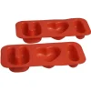 Gifi Moule patisserie en silicone forme coeur Love U x2